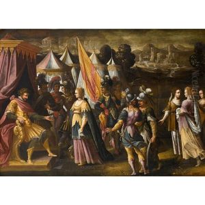Armida And Eustachio Before Goffredo Armida And Eustachio Before Goffredo