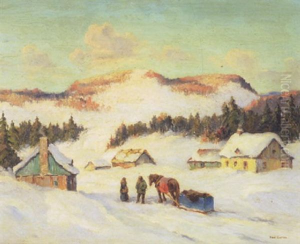 Evening In The Laurentians - view 1