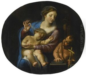 The Madonna And Child With The Infant Saint John The Baptist