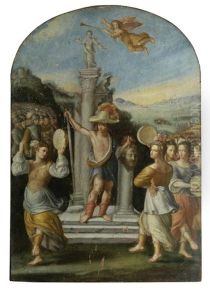 Der Triumph Des David by Angelo Caroselli