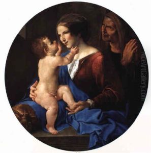 The Madonna And Child With Saint Elizabeth