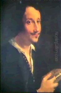 Portrait Eines Gelehrten Mit Buch