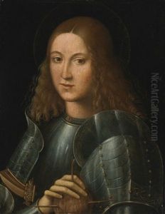 A Saint In Armor, Head And Shoulders