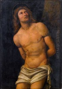 Der Heilige Sebastian by Giovanni Francesco Caroto