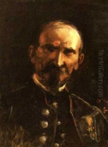 Portrait De M. Guerber by Jean-Baptiste Carpeaux