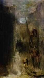 Factionnaire Dans Une Rue by Jean-Baptiste Carpeaux