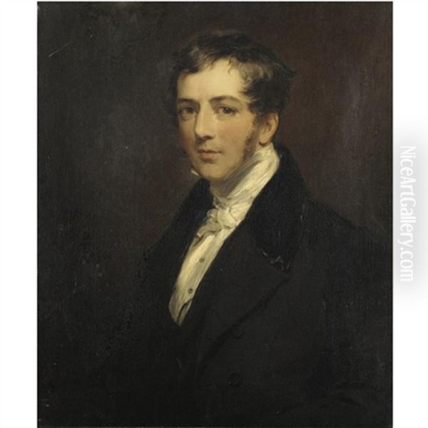 Portrait Of The Rev Edward Coleridge - view 1