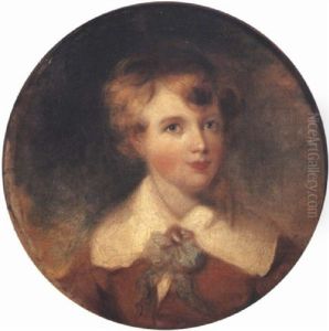 Portrait Of A Young Boy by Margaret Sarah Carpenter