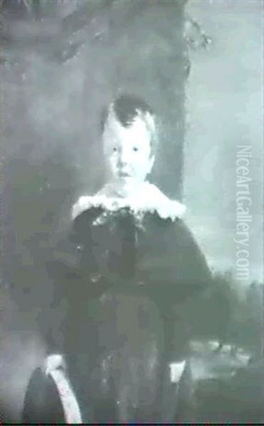 Portrait Of A Young Boy, Standing Half Lenght - view 1