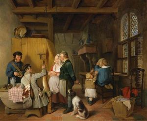 Die Jagdbeute by Henri Joseph Gommarus Carpentero