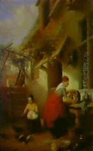 La Vaisselle by Henri Joseph Gommarus Carpentero