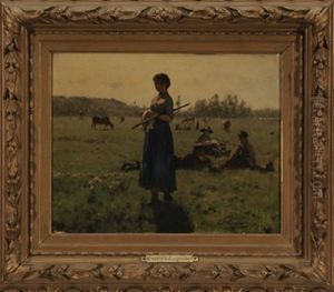 Resting In A Pasture
