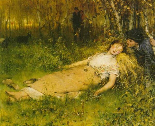 The Sleeping Shepherdess - view 1
