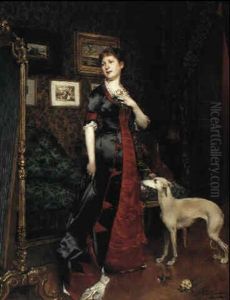 La Robe De Bal by Evariste Carpentier