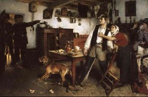 L'arrestation by Evariste Carpentier