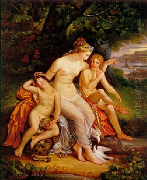 Venus, Cupid And The Young Bacchus - view 1