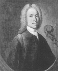 Portrait Of A Cellist by Adriaen Carpentiers