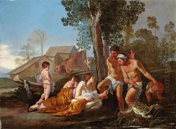 The Myth Of Latona - view 1