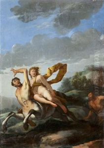 Ratto Di Deianira by Giulio Carpioni
