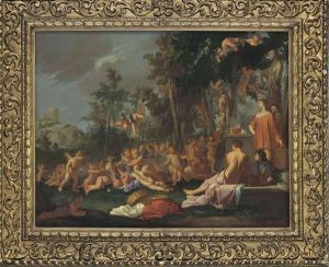 The Worship Of Venus by Giulio Carpioni