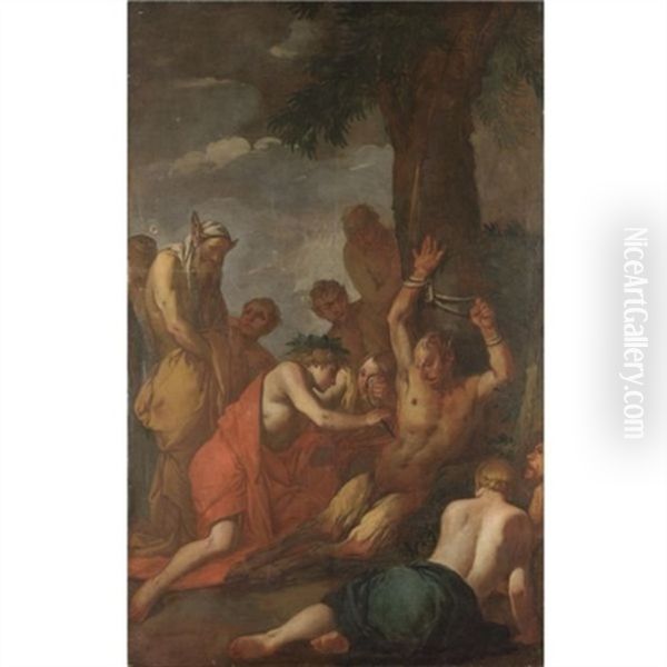 Apollo E Marsia - view 1