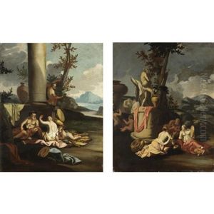 Scene Mitologiche (pair)