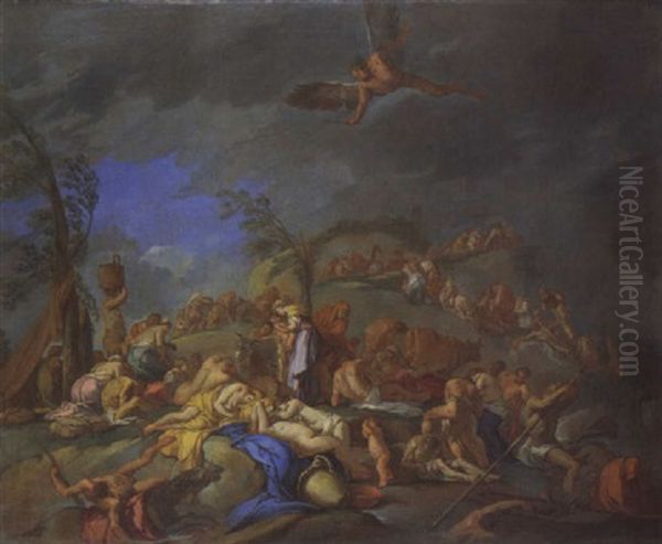 Le Deluge De Deucalion - view 1