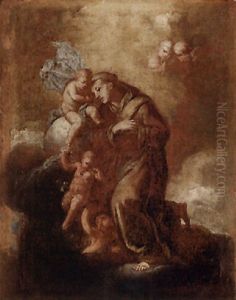 Sant 'antonio E Il Bambin Gesu
