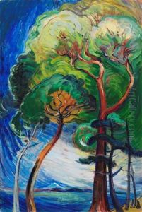 Arbutus Trees by Emily M. Carr