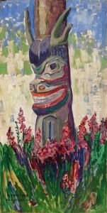 Maude Island Totem by Emily M. Carr