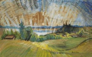 Farm, Sea And Sky by Emily M. Carr