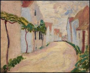 Brittany Landscape by Emily M. Carr