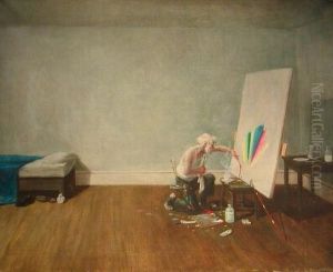 Artist At Work by Lester J. Ambrose