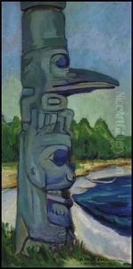 Skidegate by Emily M. Carr