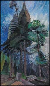 Wind In The Tree Tops by Emily M. Carr
