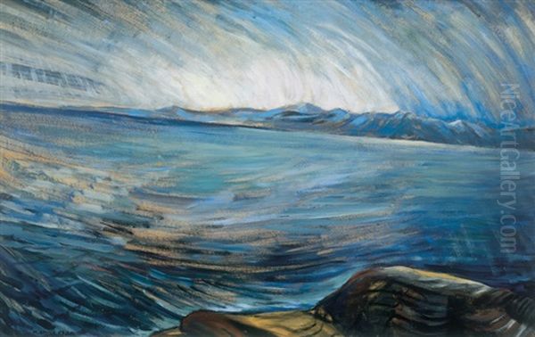 Strait Of Juan De Fucca (sic) - view 1