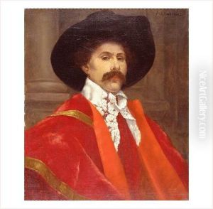 Mousquetaire Au Manteau Rouge