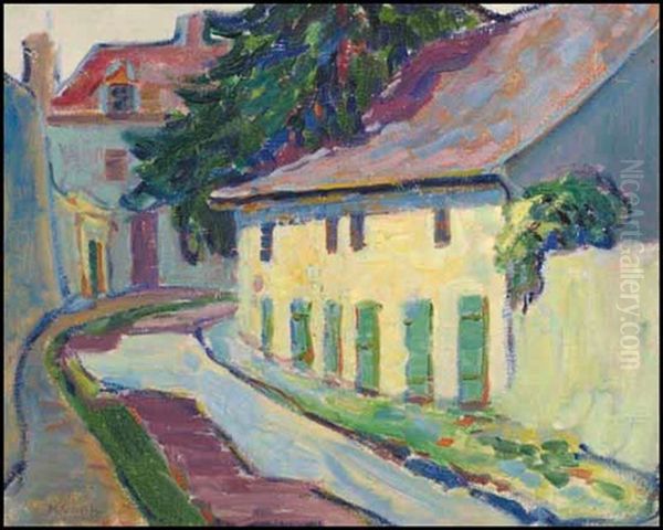 Town In Brittany - view 1