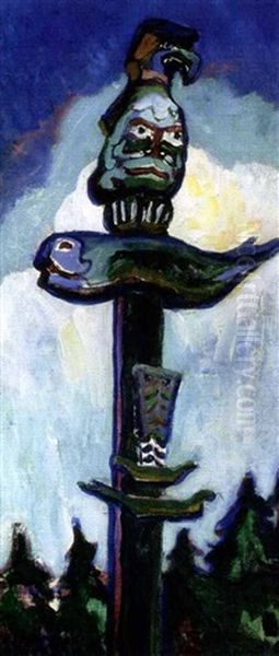 Totem, Cape Mudge - view 1