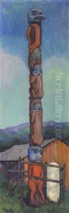 Haida Totem Pole by Emily M. Carr