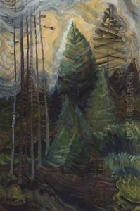 Trees, Vancouver Island by Emily M. Carr