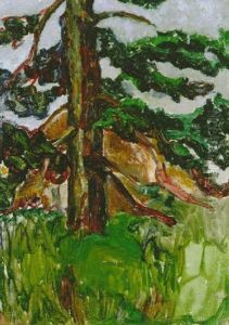 Untitled (tree In A Landscape) by Emily M. Carr