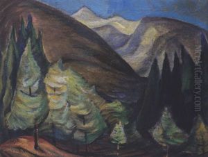 Skeena Valley, B.c. by Emily M. Carr