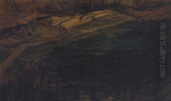 Logs On A Beach - view 1