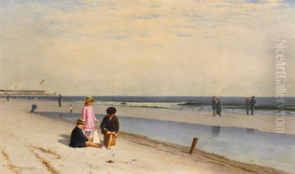 Young Sailors On Coney Island - view 1