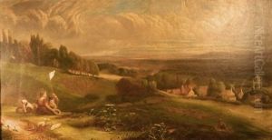 Three Figures In Landscape Three Figures In Landscape