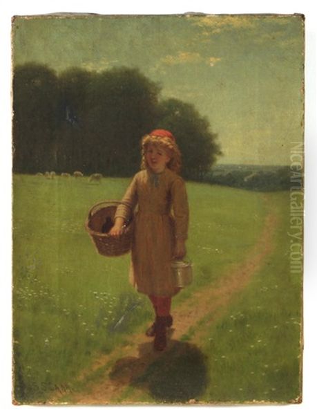 A Girl On The Way To The Market - view 1