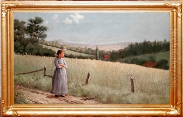 Girl In Landscape - view 1