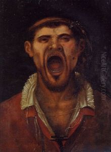 A Peasant Man Shouting