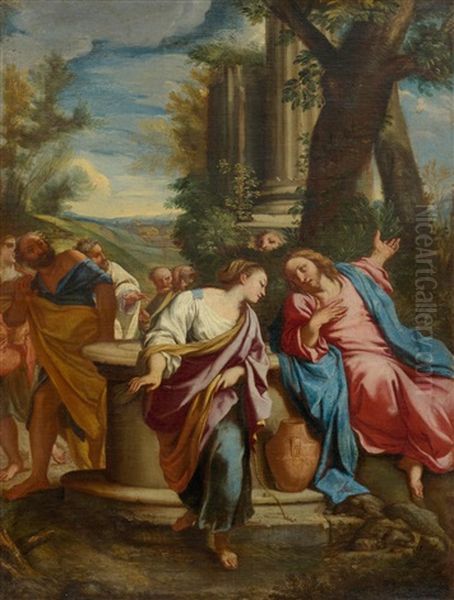 Christ And The Samaritan Woman - view 1
